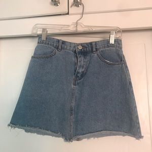 Denim Skirt
